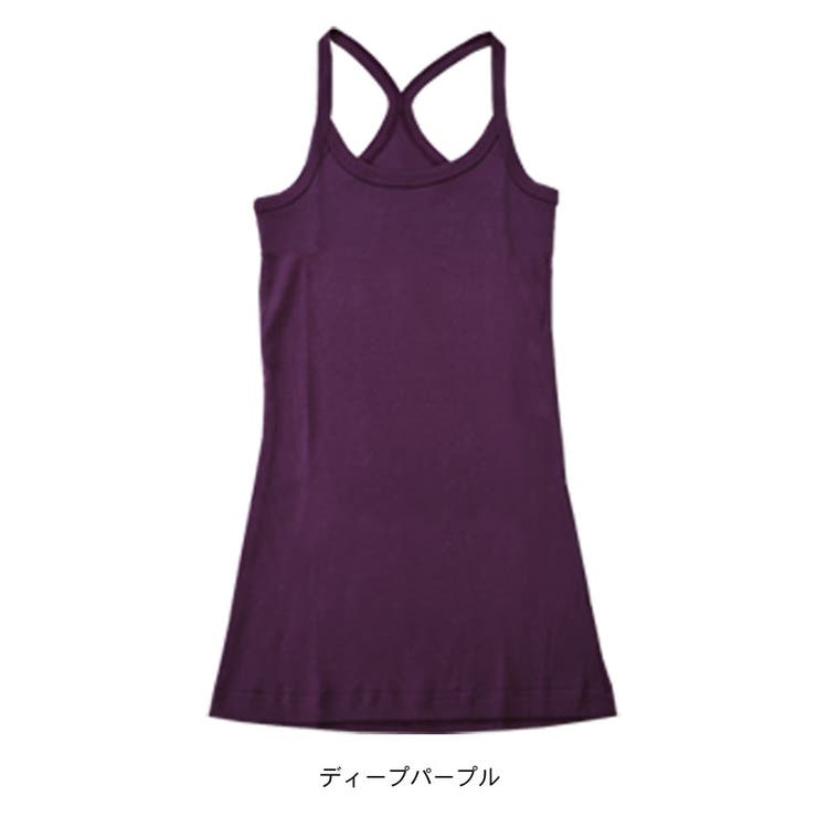 キャミソール バッククロス ロング丈 | terracotta | 詳細画像26 