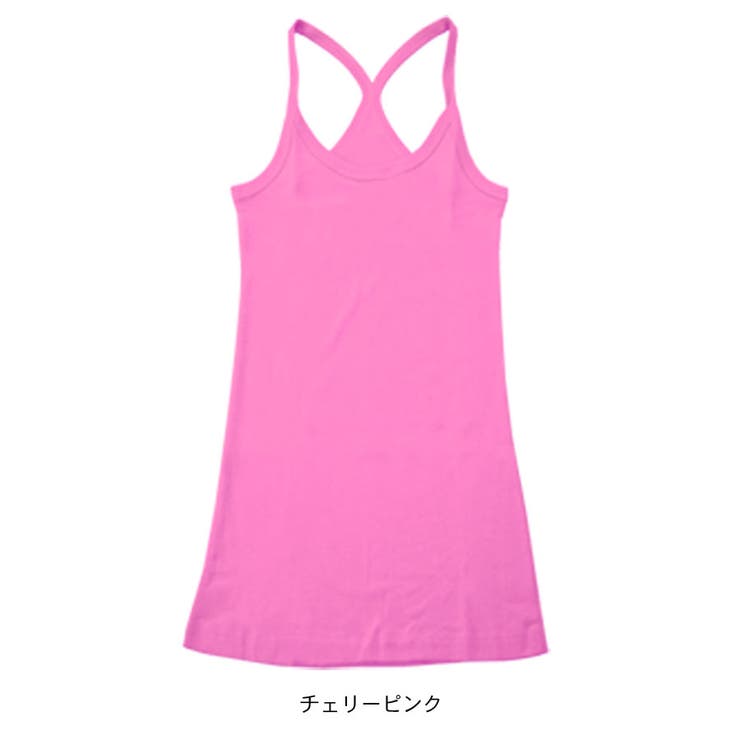 キャミソール バッククロス ロング丈 | terracotta | 詳細画像32 