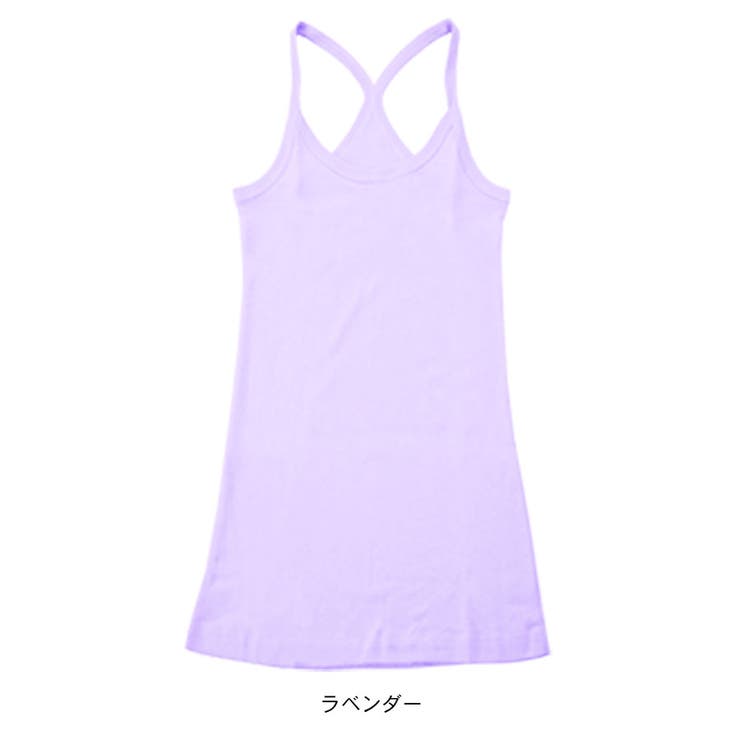 キャミソール バッククロス ロング丈 | terracotta | 詳細画像36 