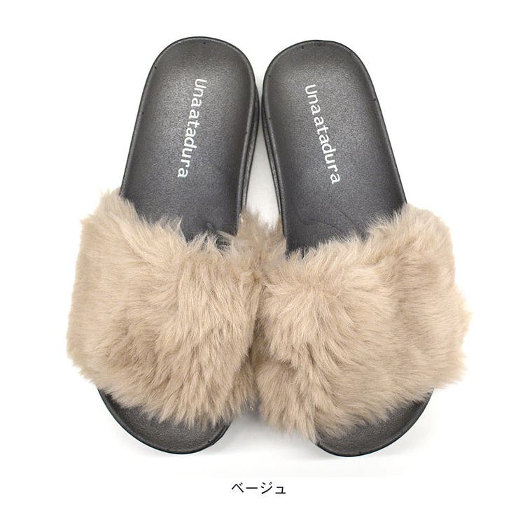 ファーサンダル 厚底 レディース | terracotta | 詳細画像2 