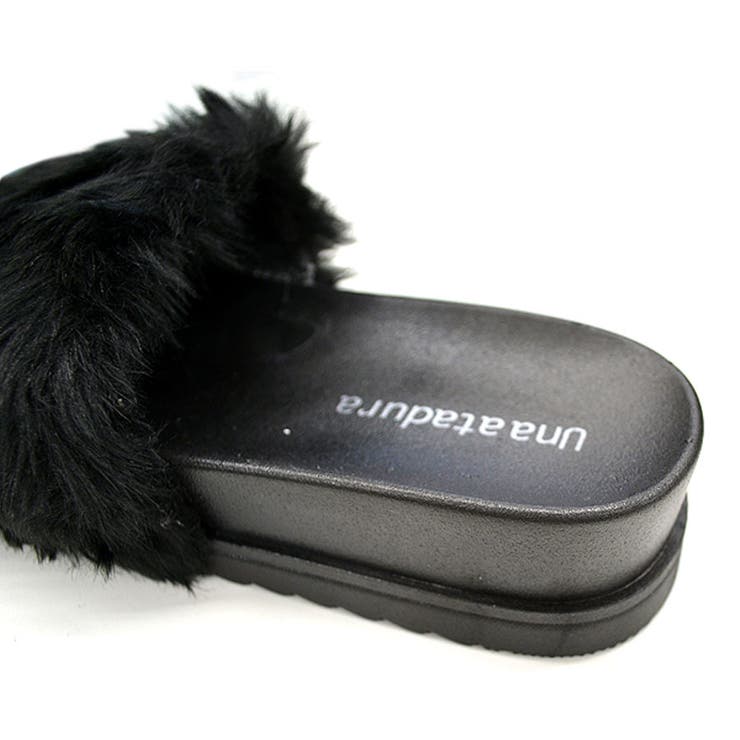 ファーサンダル 厚底 レディース | terracotta | 詳細画像8 