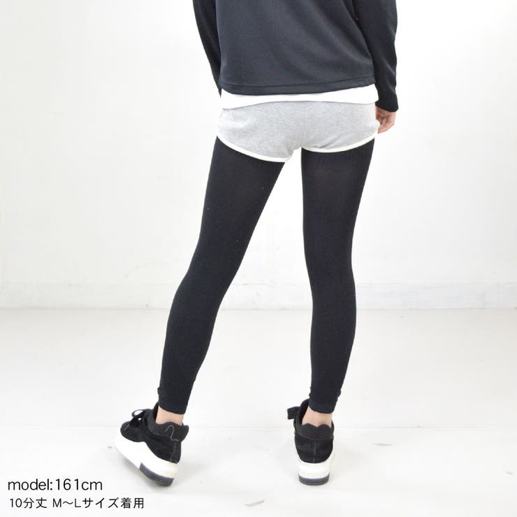 レギンスパンツ レディース 黒 | terracotta | 詳細画像12 