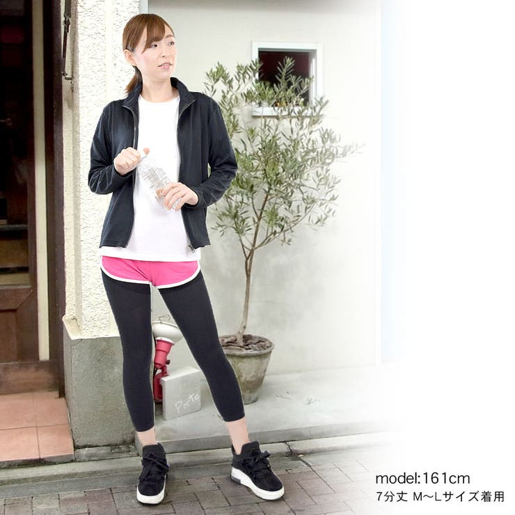 レギンスパンツ レディース 黒 | terracotta | 詳細画像13 