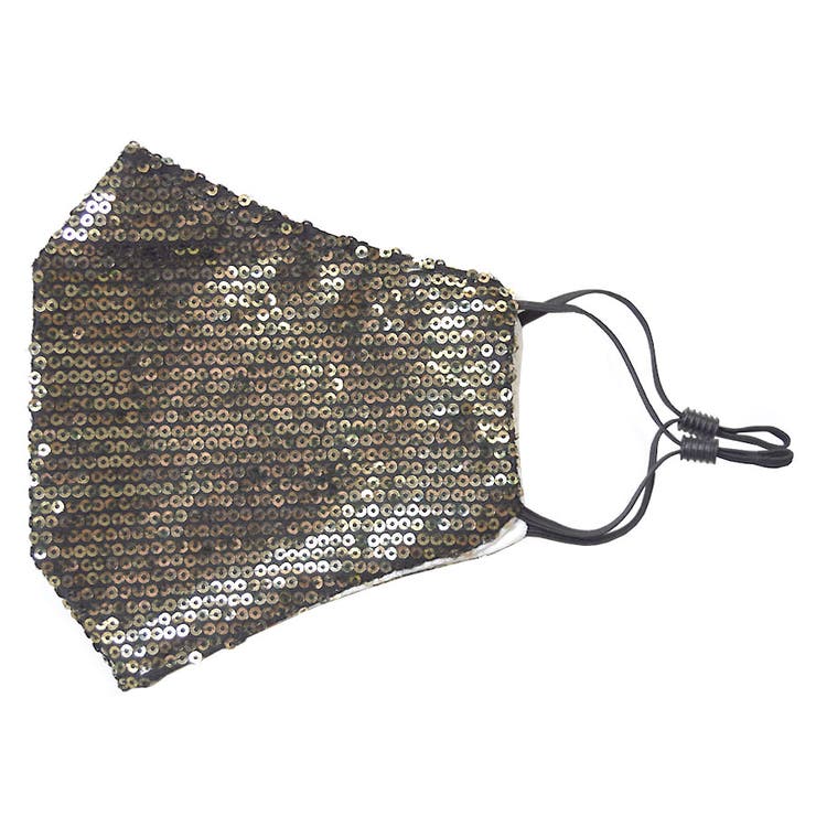 マスク 洗える スパンコール | terracotta | 詳細画像16 