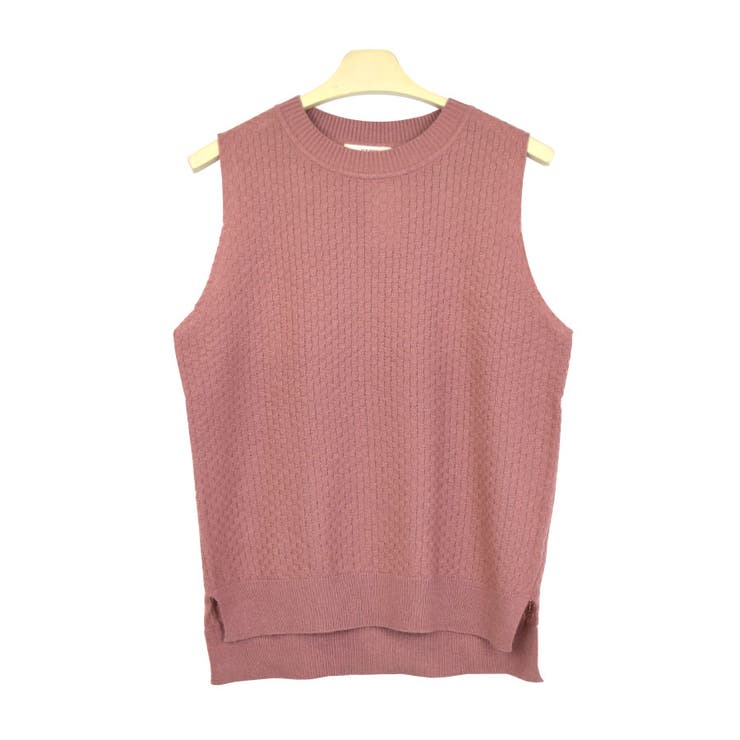 ニットベスト レディース ニット 品番 Qn Terracotta テラコッタ のレディース ファッション通販 Shoplist ショップリスト