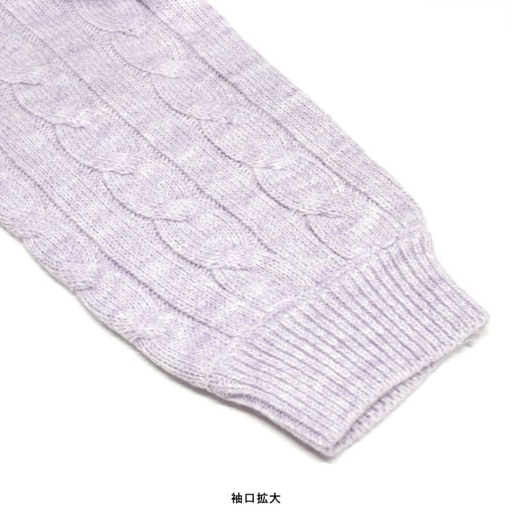 ニット カーディガン ざっくり | terracotta | 詳細画像10 