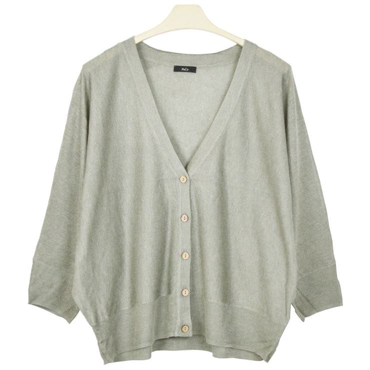 ２．グレー | カーディガン ニット レディース | terracotta