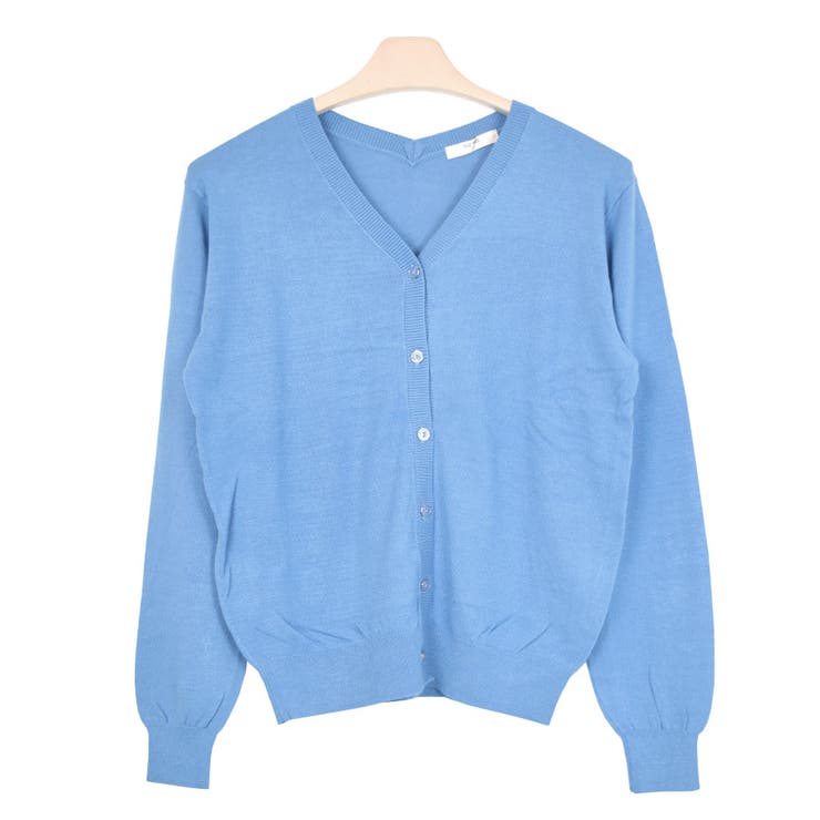 ６．ブルー | ニット カーディガン ニットカーデ | terracotta