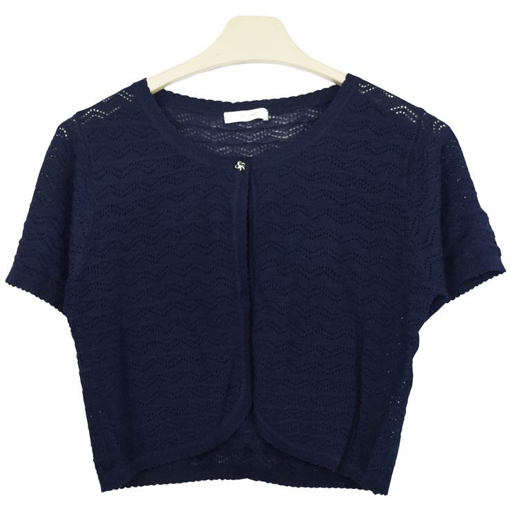 ２．Ａタイプ×ネイビー | ボレロ カーディガン フォーマル | terracotta