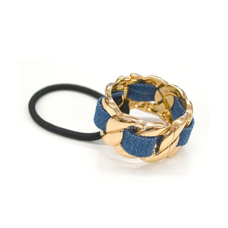 ７．デニムブルー | ヘアカフス ヘアリング ヘアゴム | terracotta