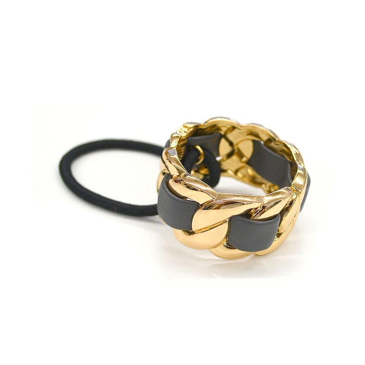 １１．レザーグレー | ヘアカフス ヘアリング ヘアゴム | terracotta