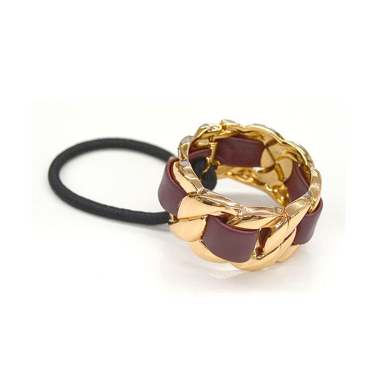 １３．レザーワイン | ヘアカフス ヘアリング ヘアゴム | terracotta