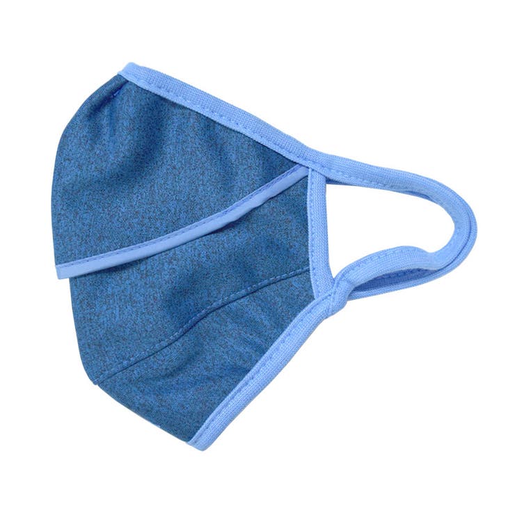 ３．ブルー | マスク 裏起毛 あったか | terracotta