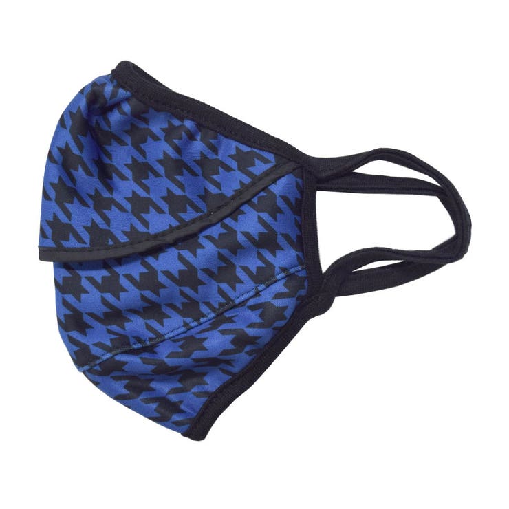 ５．千鳥ブルー | マスク 裏起毛 あったか | terracotta