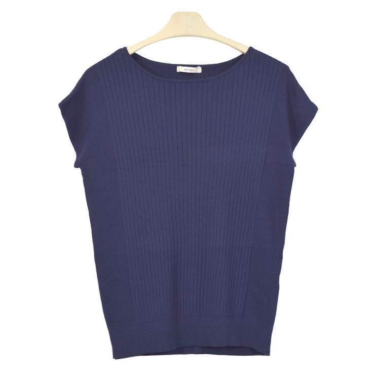 １．ネイビー | ニット レディース 半袖 | terracotta