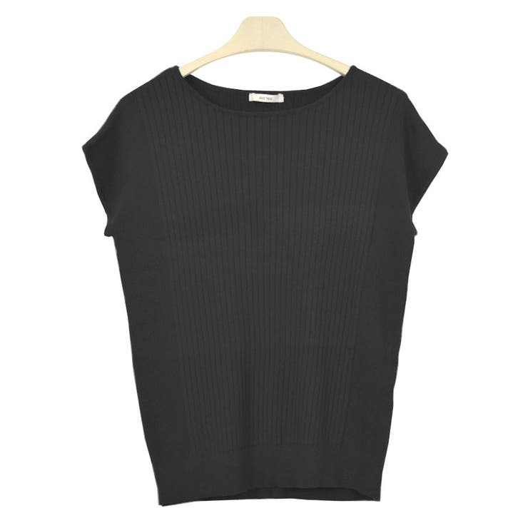 ２．ブラック | ニット レディース 半袖 | terracotta