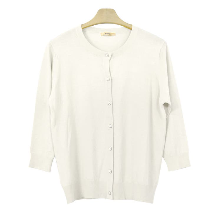５．ホワイト | カーディガン レディース 春夏 | terracotta