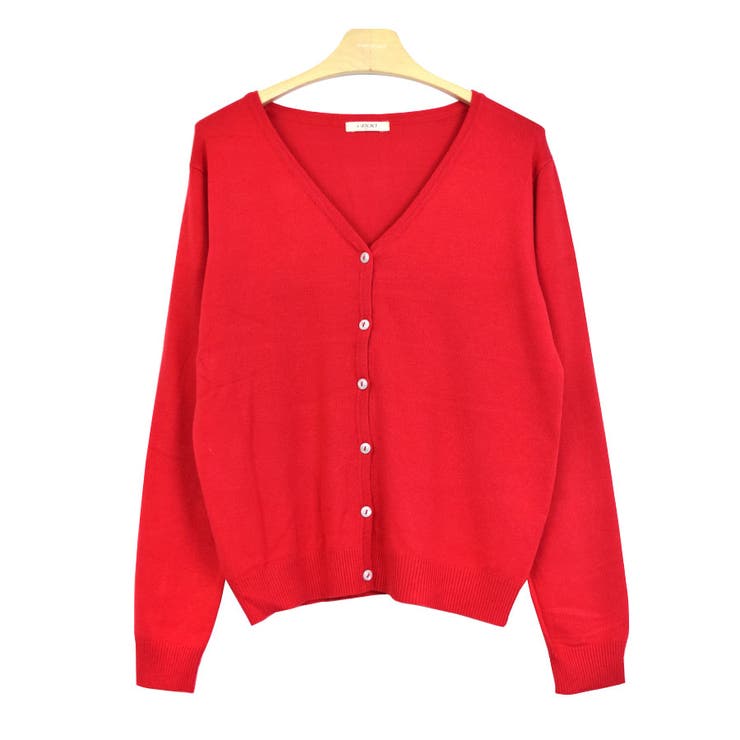 １．レッド | カーディガン レディース 春夏 | terracotta