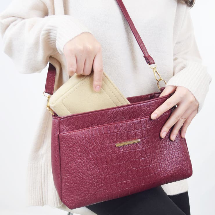 バッグインバッグ フェルト 軽量 | terracotta | 詳細画像12 