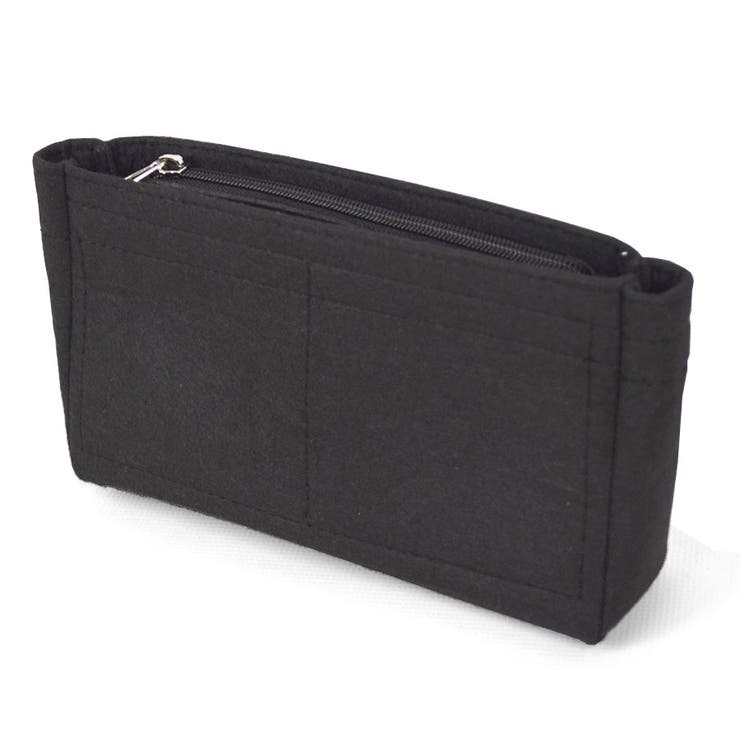 １．ブラック | バッグインバッグ フェルト 軽量 | terracotta