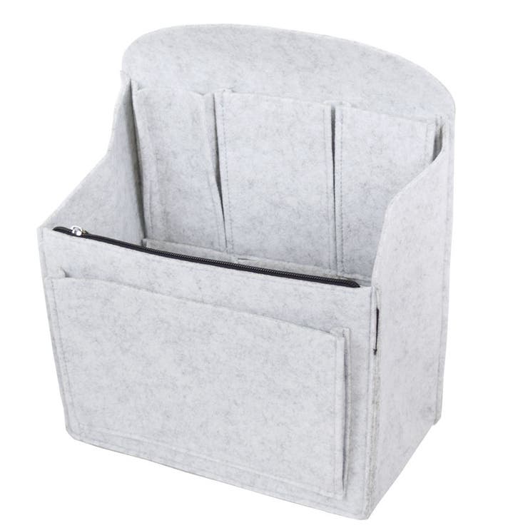 ４．グレー | バッグインバッグ フェルト 整理整頓 | terracotta