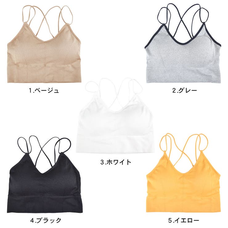 ブラトップ リブ テレコ | terracotta | 詳細画像2 