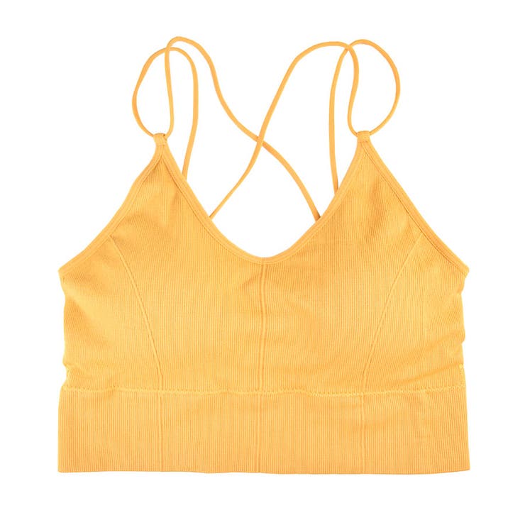 ５．イエロー | ブラトップ リブ テレコ | terracotta