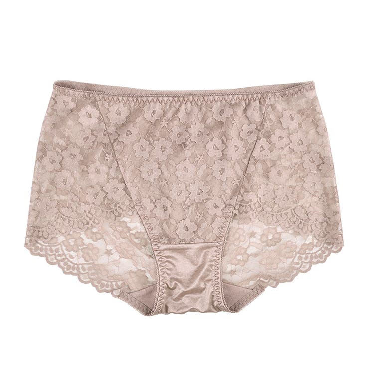 ２．グレージュ | 総レース ショーツ セクシーランジェリー | terracotta