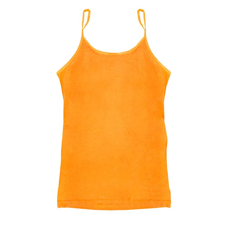オレンジ(Ｍサイズ) | キャミソール インナー 薄手 | terracotta
