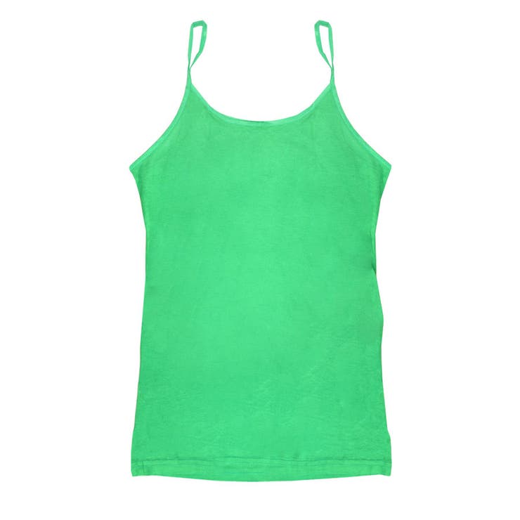 グリーン(Ｌサイズ) | キャミソール インナー 薄手 | terracotta