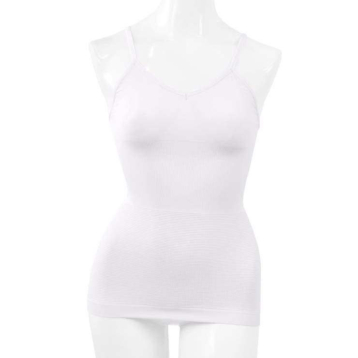 ２．ホワイト | 補正下着 着圧 キャミソール | terracotta