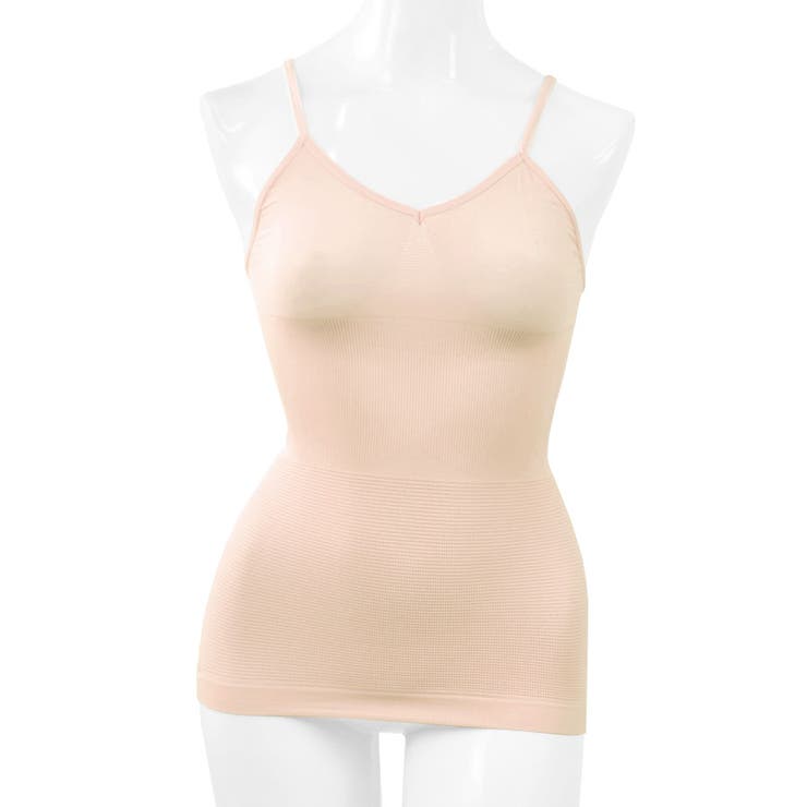 ３．ベージュ | 補正下着 着圧 キャミソール | terracotta
