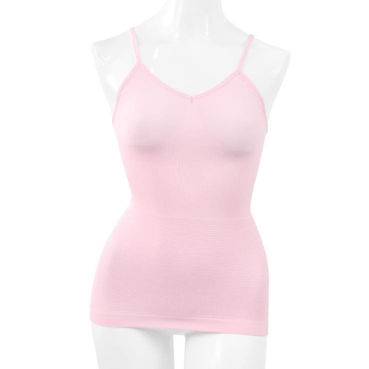 ４．ピンク | 補正下着 着圧 キャミソール | terracotta