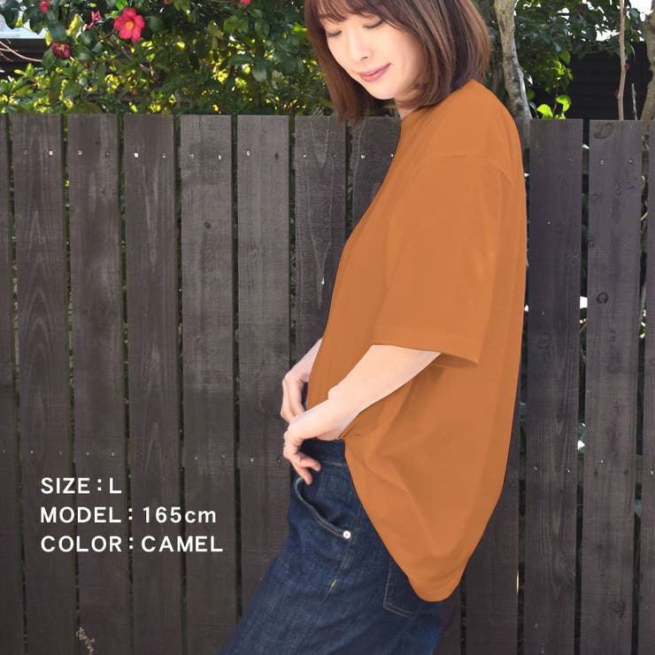 Tシャツ レディース 綿100％ | terracotta | 詳細画像20 