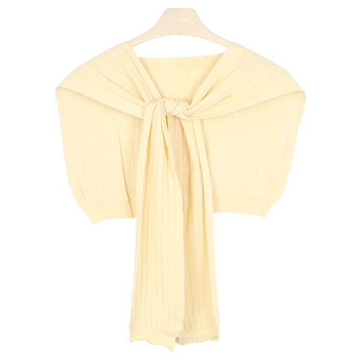 １．イエロー | 肩掛け ニット 肩かけニット | terracotta