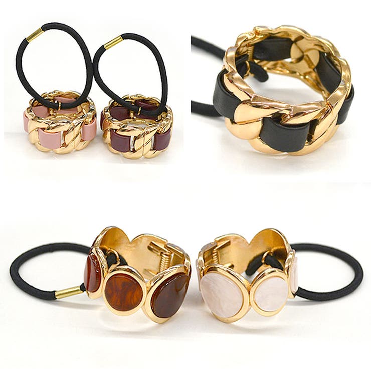 ヘアカフス ヘアリング ヘアゴム | terracotta | 詳細画像5 