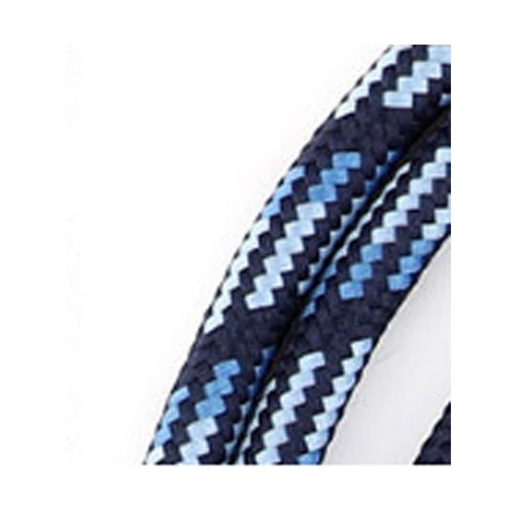 ８．ブルーネイビーMIX | スマホショルダー ストラップ付き クリアケース | terracotta