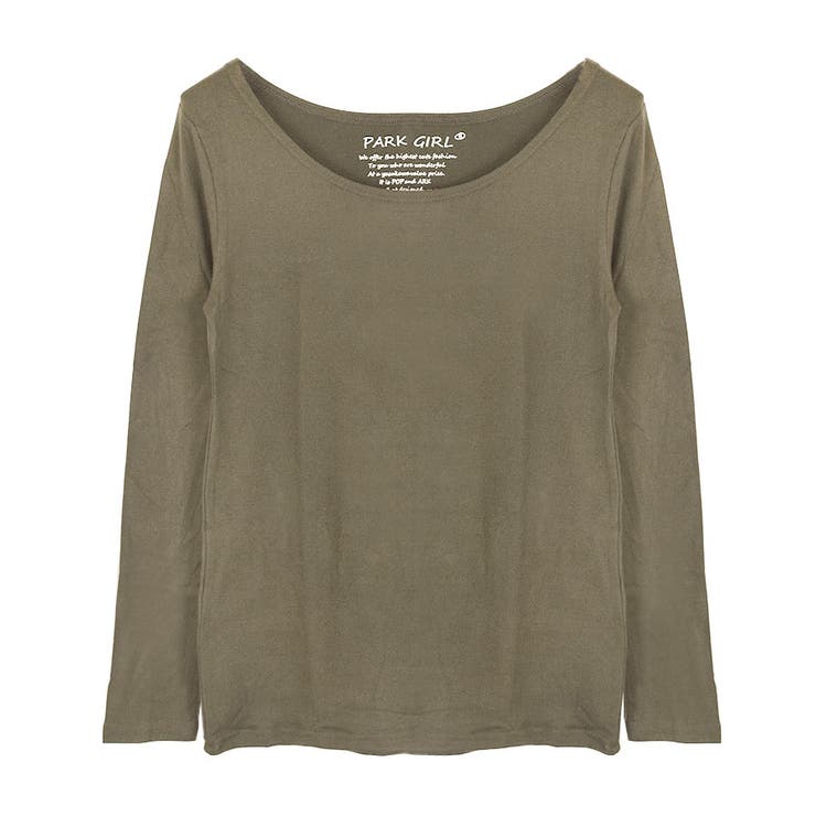 ４．カーキ | 裏起毛 ヒート インナー | terracotta
