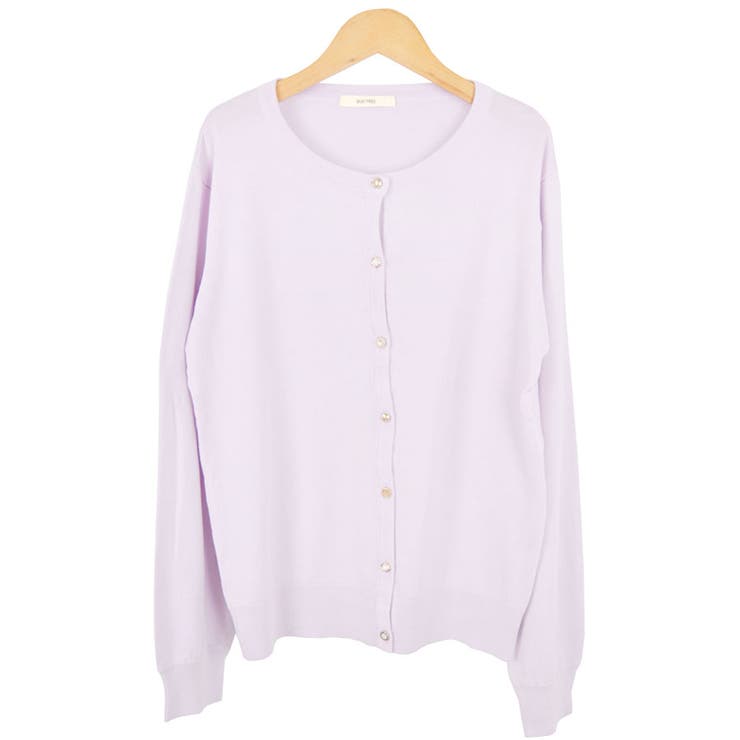 ４．ラベンダー | カーディガン レディース ニット | terracotta