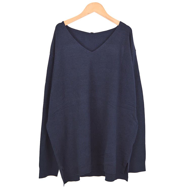 ２．ネイビー | ニット セーター レディース | terracotta