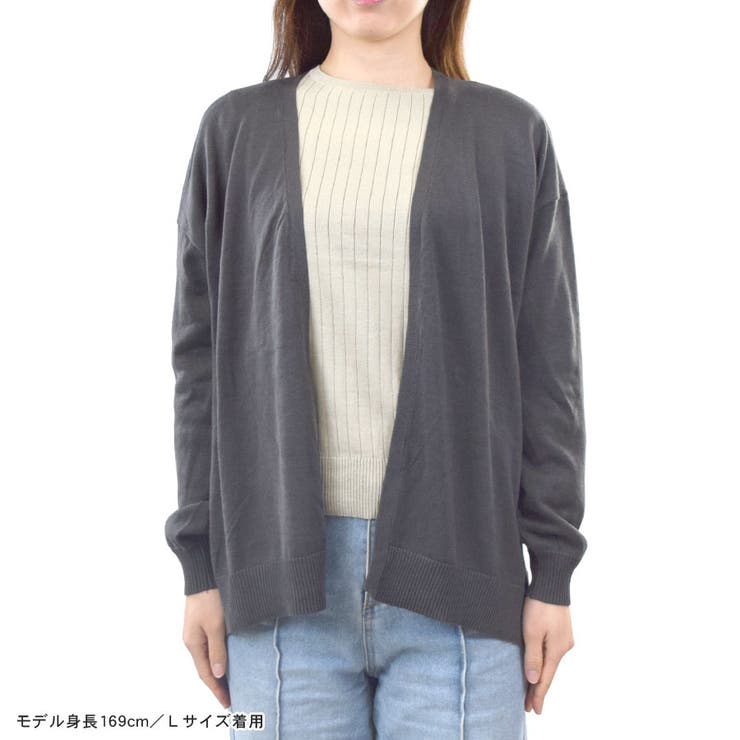 カーディガン トッパー ニットカーデ | terracotta | 詳細画像8 