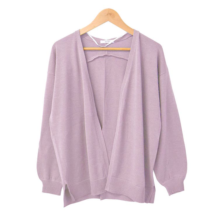 ５．ラベンダー | カーディガン トッパー ニットカーデ | terracotta