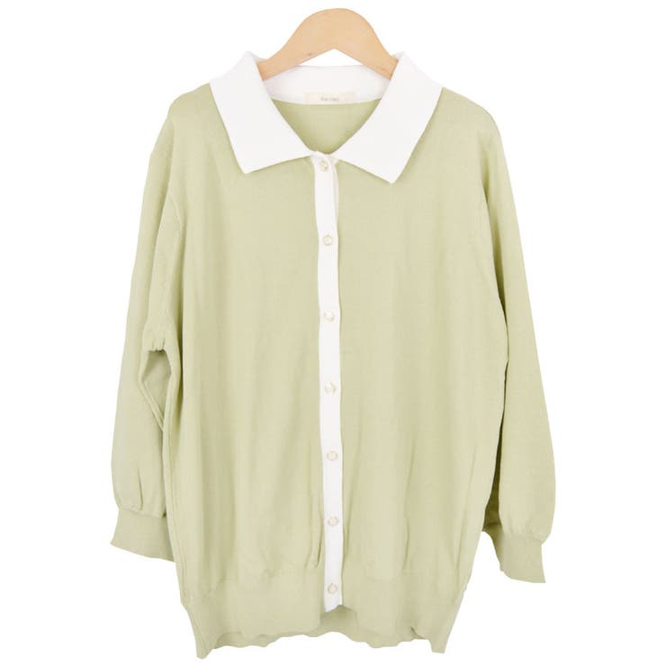 ３．ピスタチオ | カーディガン ニット 七分袖 | terracotta