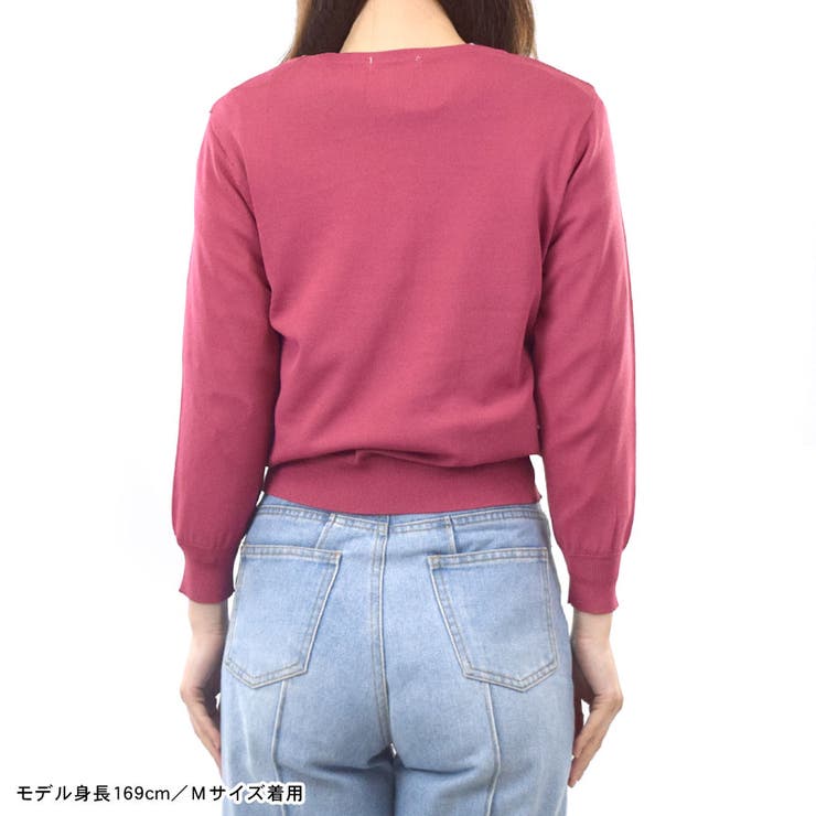 カーディガン 秋 冬 | terracotta | 詳細画像10 