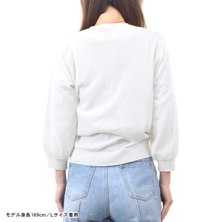 カーディガン 七分袖 薄手 | terracotta | 詳細画像11 