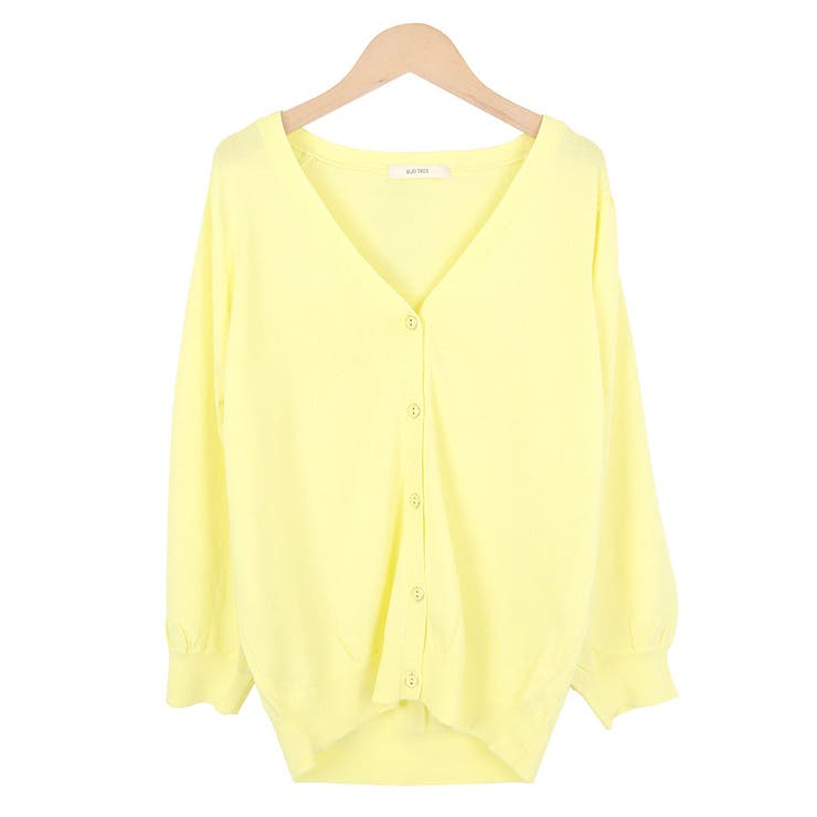 ３．イエロー | カーディガン 七分袖 薄手 | terracotta