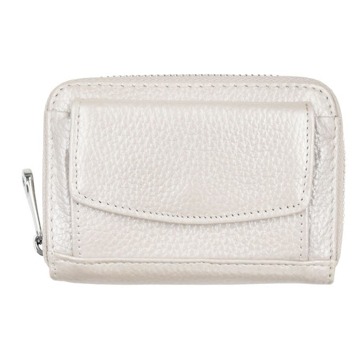 ４．パールホワイト | 小銭入れ付き カードケース じゃばら型 | terracotta