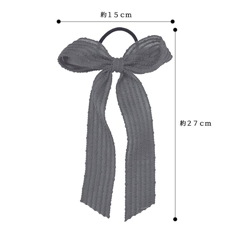 BIG リボン ヘアポニー | terracotta | 詳細画像8 