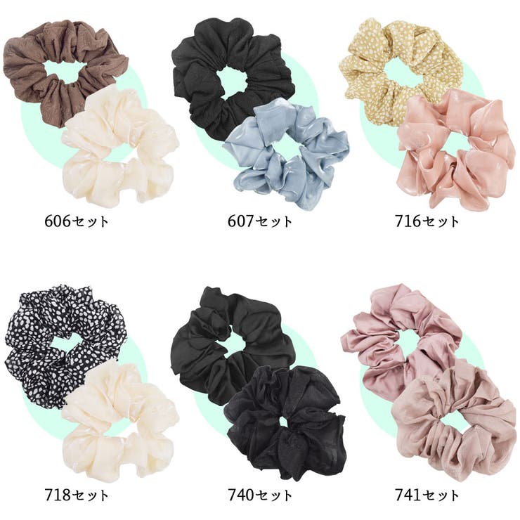 シュシュ ヘアアクセサリー ヘアゴム[品番：QN000006001]｜terracotta