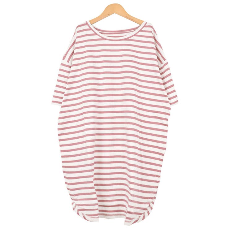 ７．ピンク×ホワイト | Ｔシャツ カットソー トップス | terracotta